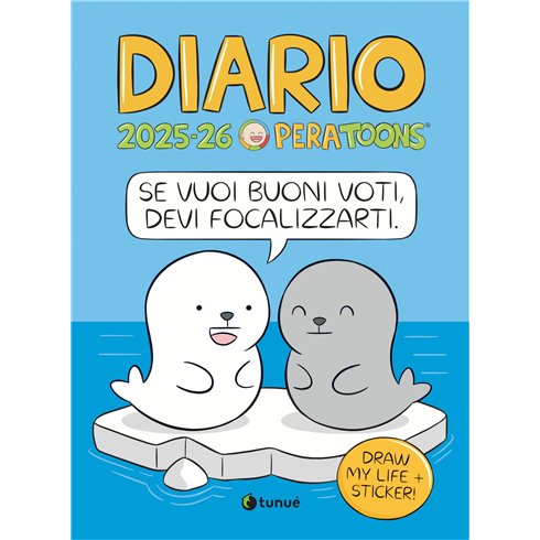 Pera Toons 25 Agenda12 mesi iva esente