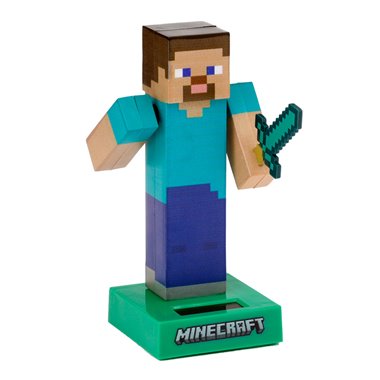 PK 25 Gadget Solare Minecraft Steve FF139