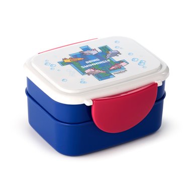 PK 25 Portapranzo con posate Minecraft Axolotl LBOX114
