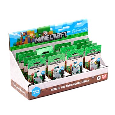 PK 25 Orologio da Polso Silicone Minecraft WATC24