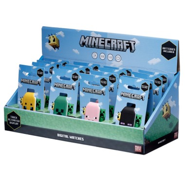 PK 25 Orologio da Polso Silicone Minecraft WATC20