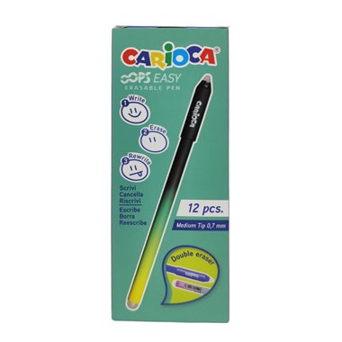 Penne Carioca Oops Easy Nero 12 pz