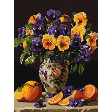 Painting by Numbers 30х40 KHO3293 Sophisticated violets