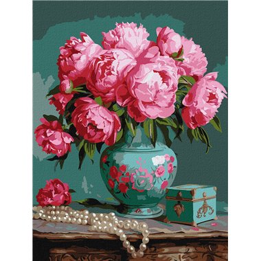 Painting by Numbers 30х40 KHO5711 A melody of flowers