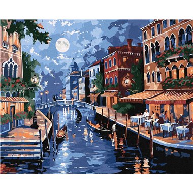 Painting by Numbers 40х50 KHO2177 The Romance of Italy