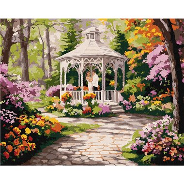 Painting by Numbers 40х50 KHO2909 A flower meadow