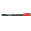 Pennarelli Lumocolor Staedtler 318 F Rosso 10 pz.