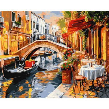 Painting by Numbers 40х50 KHO3660 Venetian streets