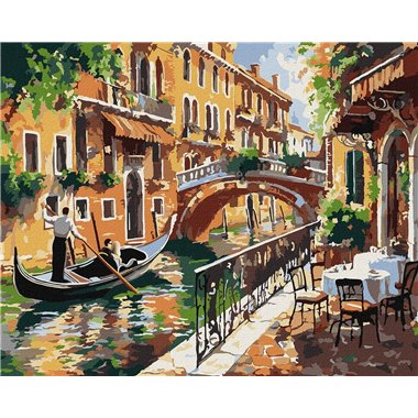 Painting by Numbers 40х50 KHO3661 Venetian tranquility