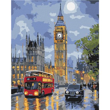 Painting by Numbers 40х50 KHO3662 London at night