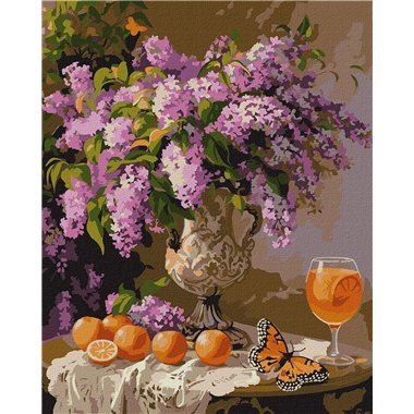 Painting by Numbers 40х50 KHO5710 Lilac aroma