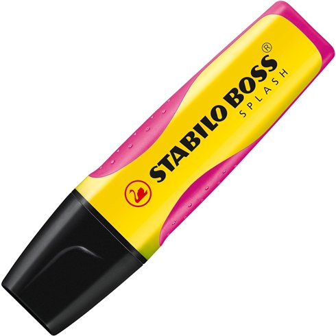 Evidenziatori Stabilo Boss Splash Giallo 10 pz. 75/24