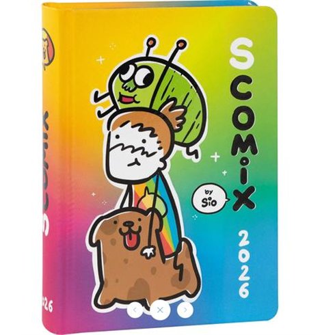 Comix 25 Agenda Medium Scomix 16 mesi 73505