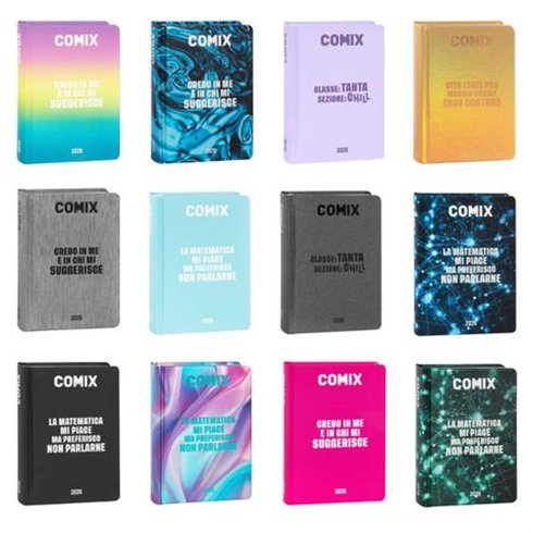Comix 25 Agenda Mini 16 mesi 74088
