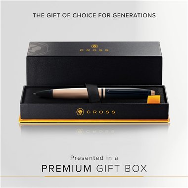 Cross Calais Oro Rosa Nero Sfera 0112-27