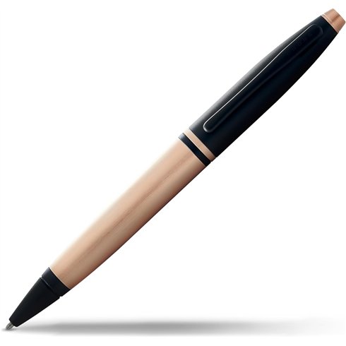 Cross Calais Oro Rosa Nero Roller  0115-27