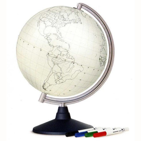 Globo Tecnodidattica Blank Globe 30 cm.