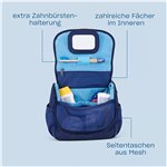 Affenzahn 25 Borsa da Toilette Orso