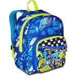 Seven 25/D Zaino 2 Scomparti SJ Gang Ever Skate Boy