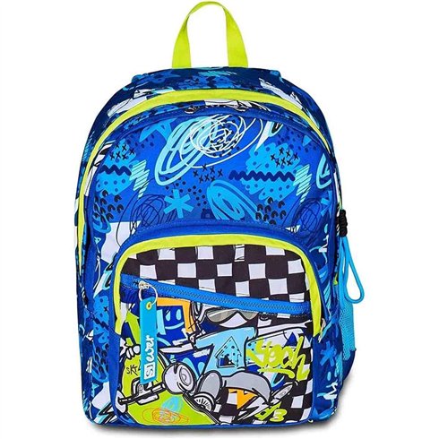 Seven 25/D Zaino 2 Scomparti SJ Gang Ever Skate Boy