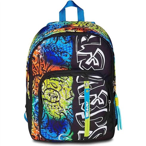 Seven 25/D Zaino 2 Scomparti SJ Gang Ever Writer Boy