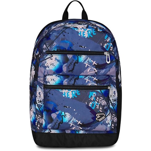 Seven 25/D Zaino Reversibile Earphones Dark Spots