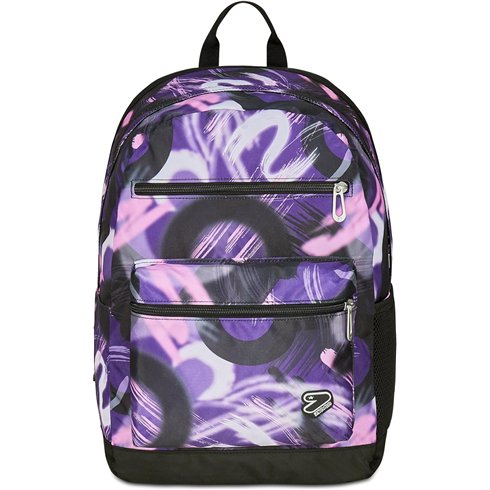 Seven 25/D Zaino Reversibile Earphones Color Mark Girl