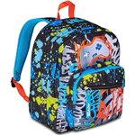 Seven 25/D Zaino 2 Scomparti SJ Gang Ever Rules Boy