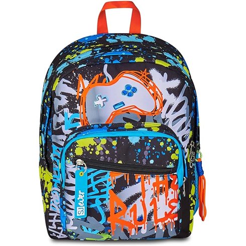 Seven 25/D Zaino 2 Scomparti SJ Gang Ever Rules Boy