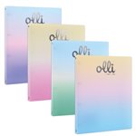 Cartelle 4 anelli Olli Rainbow PPL d. 16 12 pz.