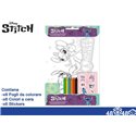 Album da Colorare 20x29 Stitch A + pastelli a cera