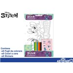 Album da Colorare 20x29 Stitch A + pastelli a cera