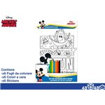 Album da Colorare 20x29 Mickey + pastelli a cera