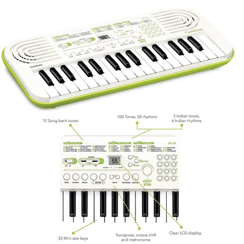 Tastiera Casio 32 Tasti Mini S50