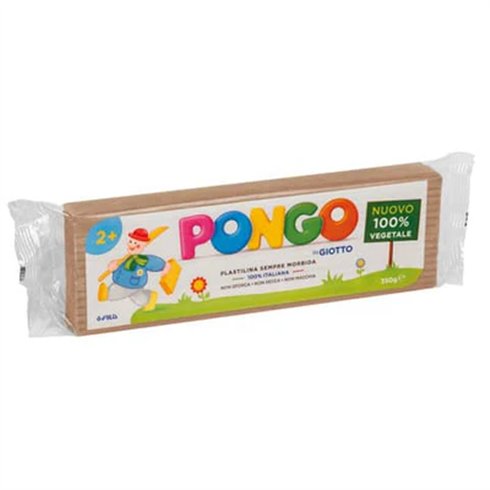 Plastilina Pongo by Giotto 350 gr. Beige