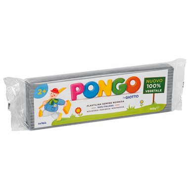 Plastilina Pongo by Giotto 350 gr. Argento