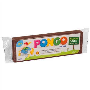 Plastilina Pongo by Giotto 350 gr. Marrone