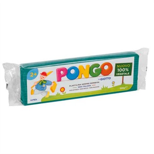 Plastilina Pongo by Giotto 350 gr. Verde smeraldo