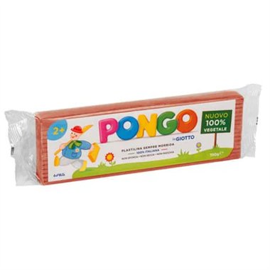 Plastilina Pongo by Giotto 350 gr. Terracotta