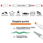 Pennarelli Kukajoy Color Duo Brush a 48