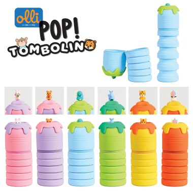 Tombolini Estensibili Olli Pop! 6 soggetti assortiti