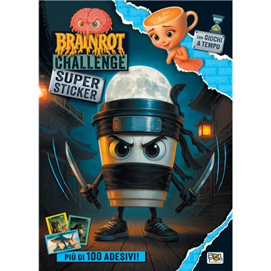 BrainROt Challenge Album Super Sitcker iva esente