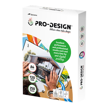 Carta Digitale Pro-Design 120 gr. A4  250 ff