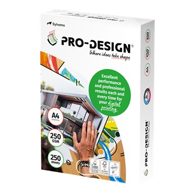 Carta Digitale Pro-Design 250 gr. A4  250 ff