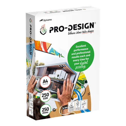 Carta Digitale Pro-Design 250 gr. A4  250 ff