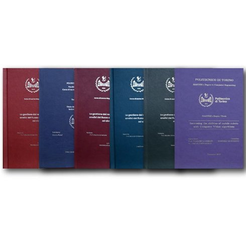 Unicover Hard A4 Metallic 15 Azur 160 ff 10 pz.