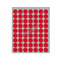 Etichette su A4 Markin Diam.40 2400 pz.Rosso
