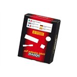 Etichette su A4 Markin Diam.40 2400 pz.Rosso