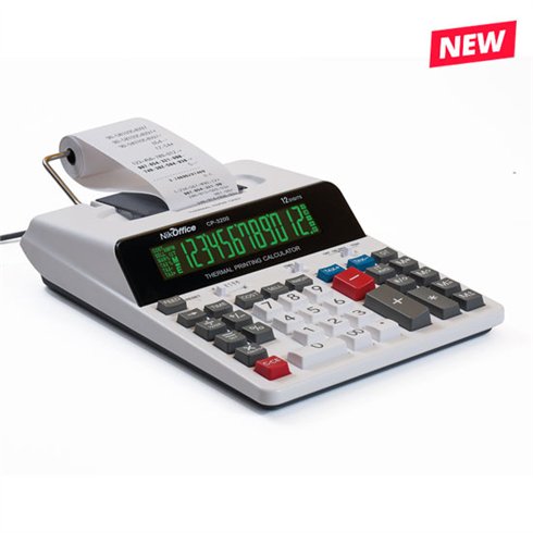Calcolatrice NikOffice  Scrivente CP-3200 Termica