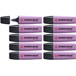 Evidenziatori Stabilo Boss Original Wildflower Viola 10 Pz.